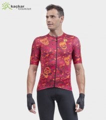 ALE SOLID MEXICO Yazlık Kısa Kol Jersey Kırmızı