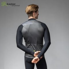ALE R-EV1 Quick Uzunkol Mevsimlik Forma Black