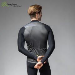 ALE R-EV1 Quick Uzunkol Mevsimlik Forma Black