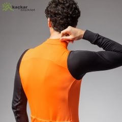 ALE Solid Fondo 2.0 Kışlık Uzun Kol Forma Parlak Turuncu