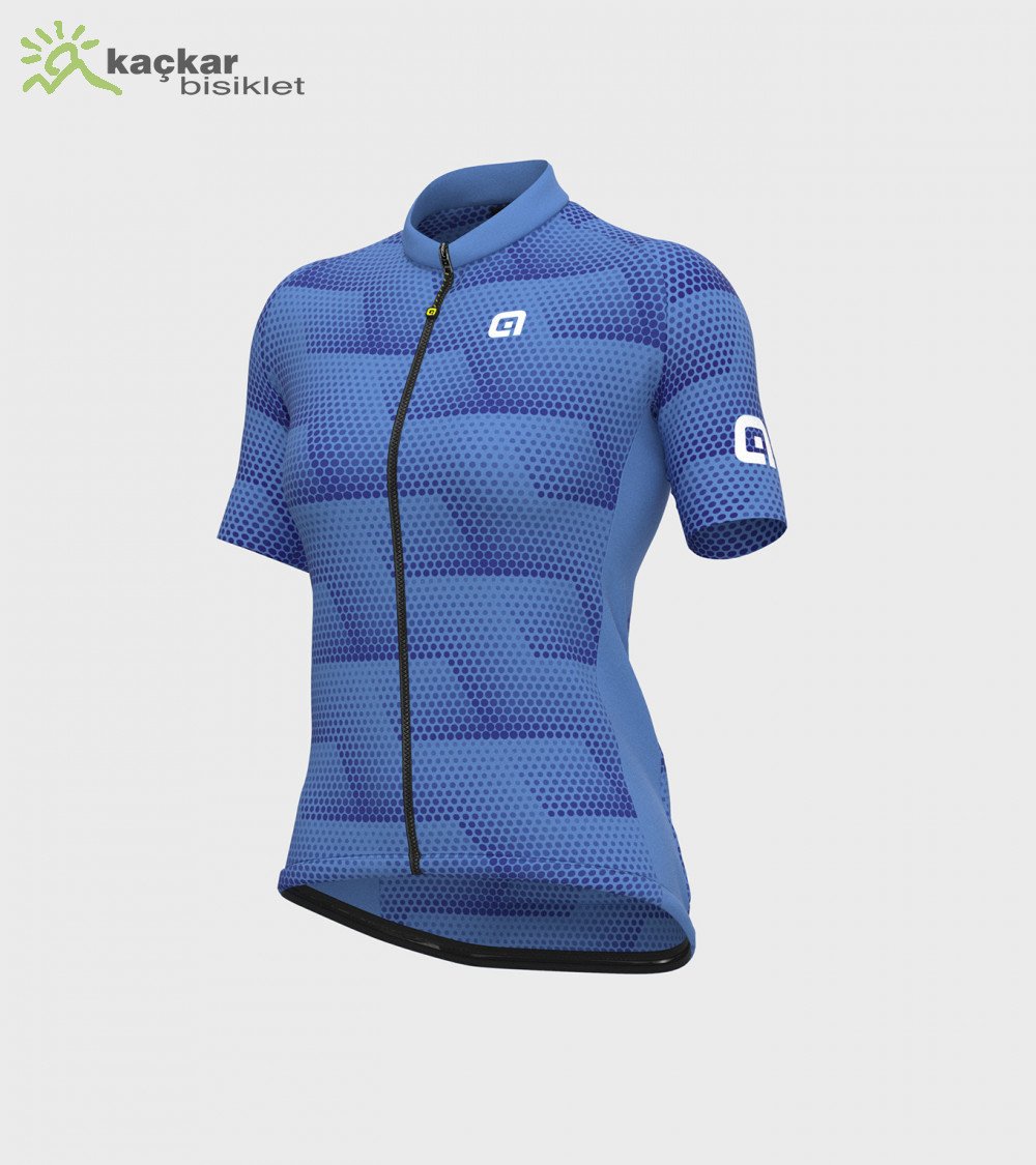 ALE SOLID SHARP Kadın Yazlık Kısa Kol Jersey Mavi