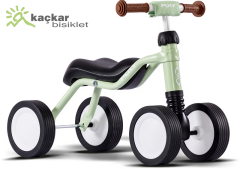 PUKY WUSTCH BUNDLE 4 TEKERLEKLİ DENGE BİSİKLETİ AÇIK YEŞİL