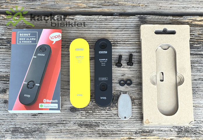 Knog Scout İOS Bisiklet Alarm ve Takip Sistemi