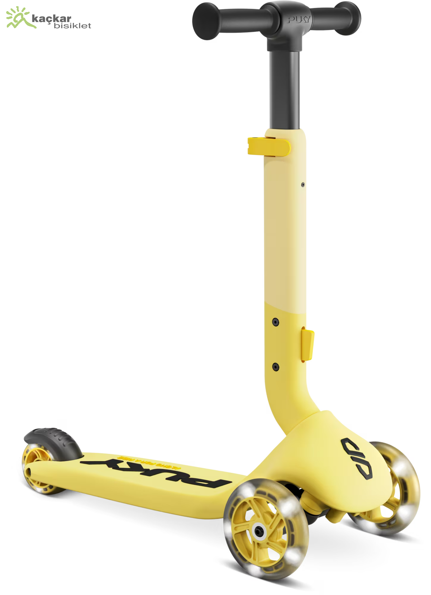 PUKY PUSH 2+ Yaş Çocuk Scooter Sarı