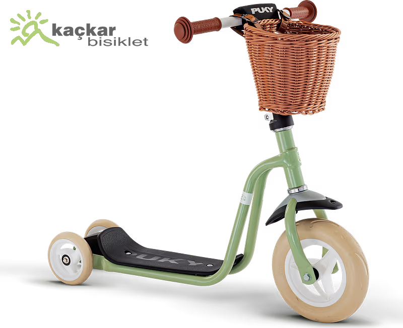 PUKY R1 Alüminyum 2+ Yaş Çocuk Scooter Açık Yeşil