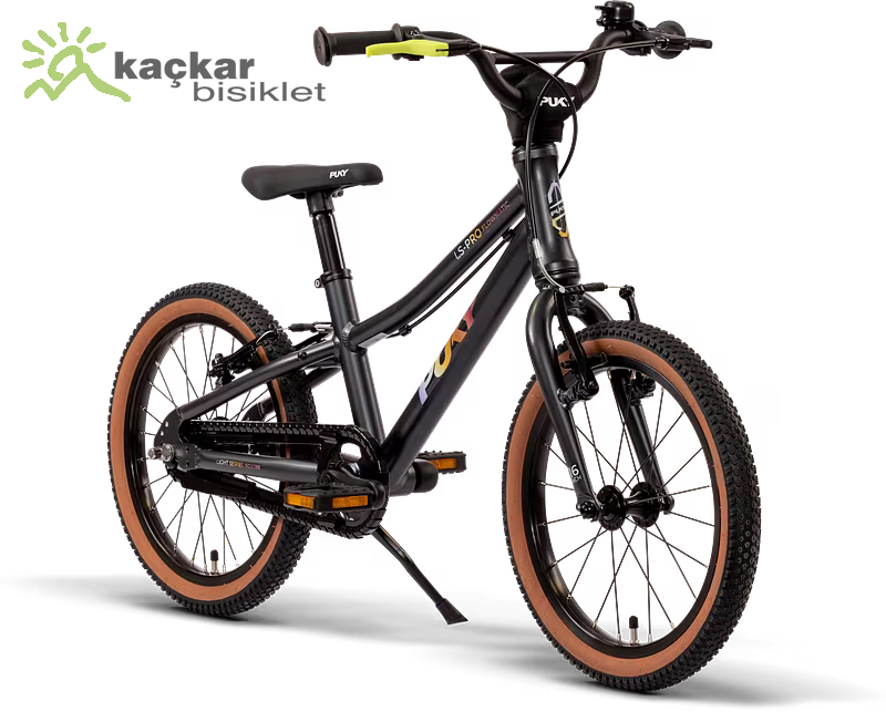 PUKY LS PRO 16 Jant Alüminyum Çocuk Bisikleti Siyah
