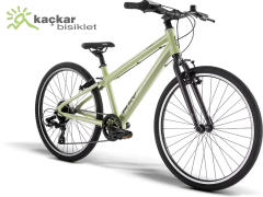 PUKY LS PRO Superlight 24 Jant Alüminyum Çocuk Bisikleti Açık Yeşil