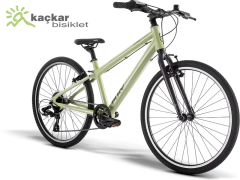 PUKY LS PRO Superlight 24 Jant Alüminyum Çocuk Bisikleti Açık Yeşil