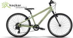 PUKY LS PRO Superlight 24 Jant Alüminyum Çocuk Bisikleti Açık Yeşil