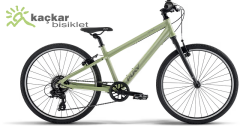PUKY LS PRO Superlight 24 Jant Alüminyum Çocuk Bisikleti Açık Yeşil