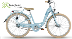 PUKY SKYRİDE 24 Jant Retro Kız Çocuk Bisikleti Retro Mavi