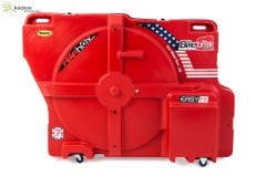 BikeBoxAlan Triathlon Easy Fit Hard Case Bisiklet Taşıma Çantası Kırmızı