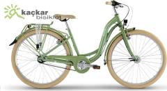 PUKY SKYRİDE 26 RETRO Alüminyum Bayan ve Kız Çocuk Bisikleti Açık Yeşil