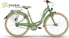 PUKY SKYRİDE 26 RETRO Alüminyum Bayan ve Kız Çocuk Bisikleti Açık Yeşil