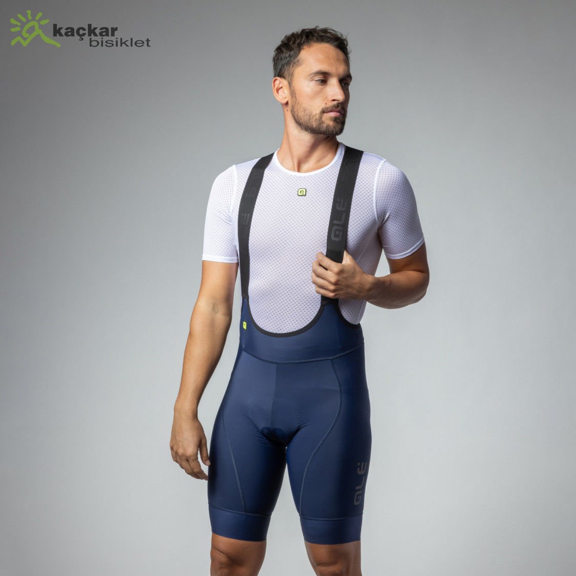 Ale PR-E Magic Color Yazlık Askılı Kısa Tayt Navy Blue ( Lacivert )