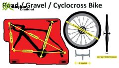 BikeBoxAlan Triathlon Easy Fit Hard Case Bisiklet Taşıma Çantası Koyu Gri