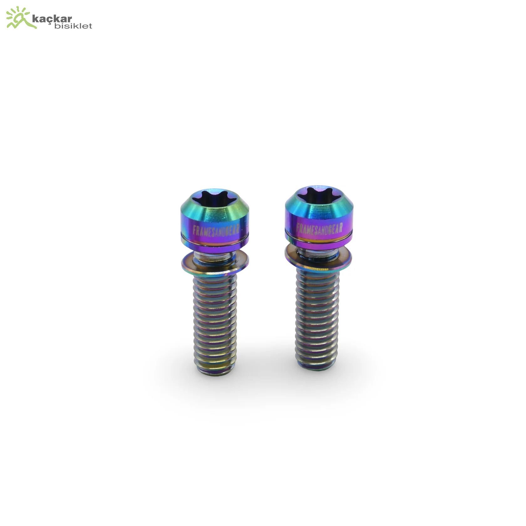 FramesAndGear Titanium Crank Arm Bolts M6*19 Oilslick