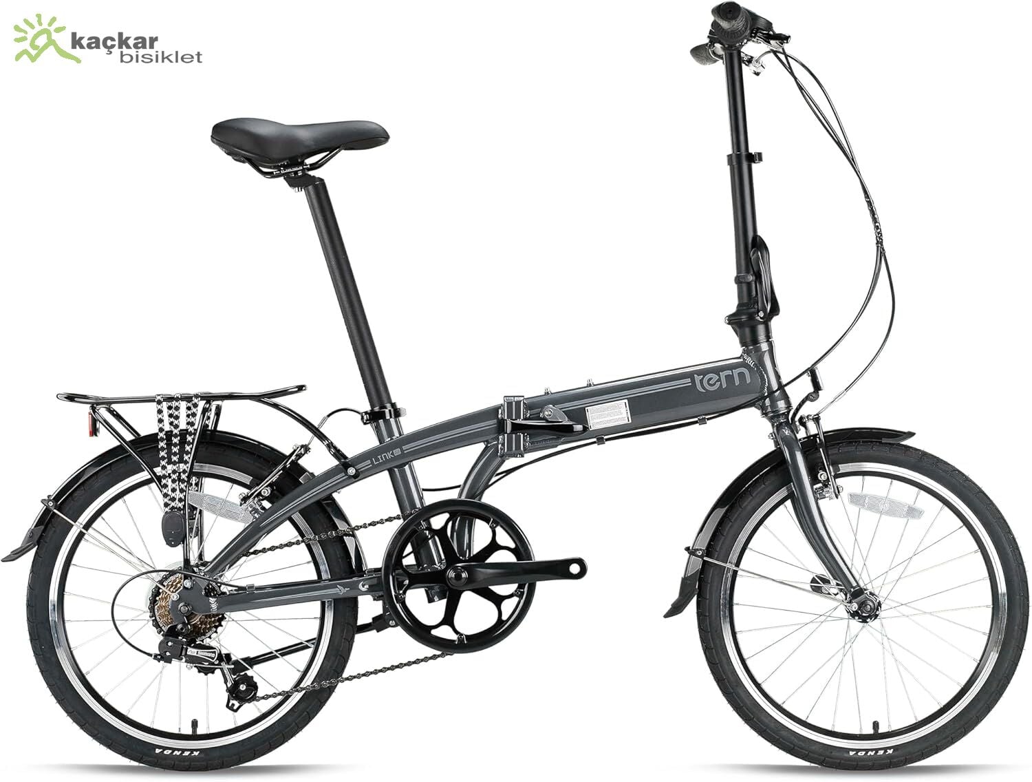 TERN LİNK A7 Shimano 7 Vites Katlanır Bisiklet Füme