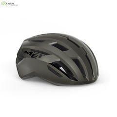 MET Helmets Vinci Mips Road Kask Titanium Metallic / Glossy