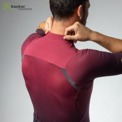 ALE R-EV1 SPRİNTER YAZLIK KISA KOL JERSEY BORDO