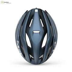 MET Helmets Trenta Mips Road Kask Navy Silver / Matt