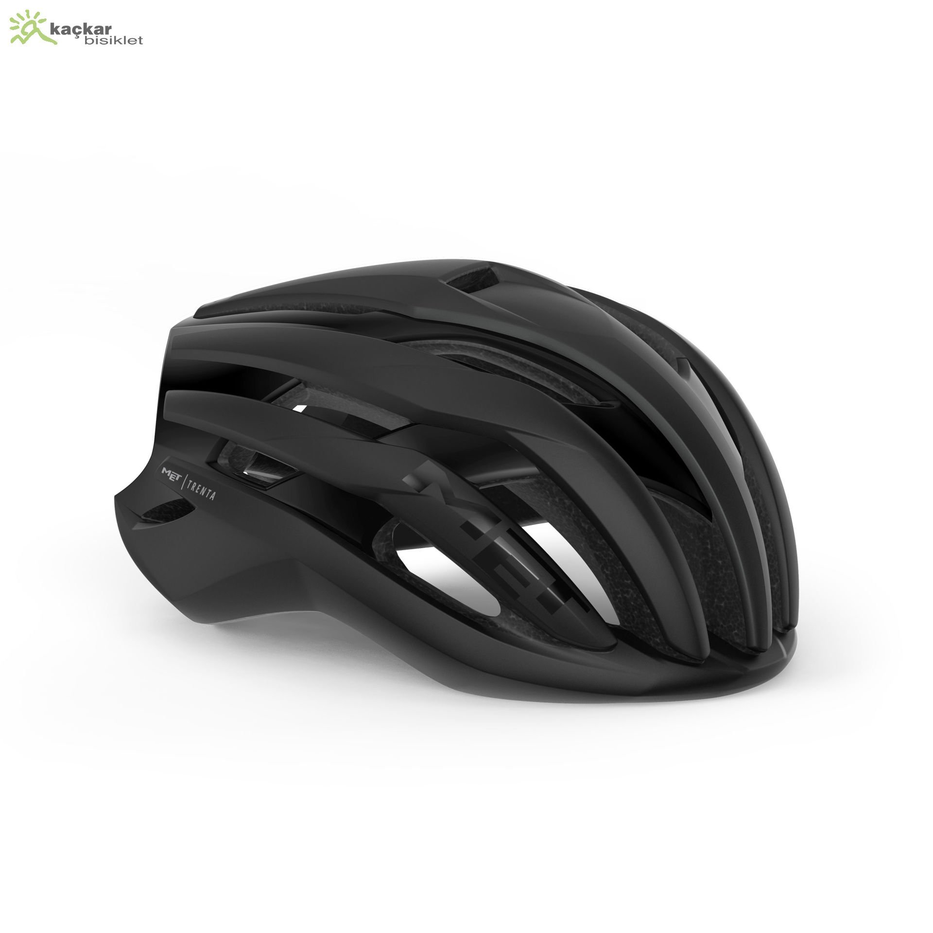 MET Helmets Trenta Mips Road Kask Black / Matt Glossy