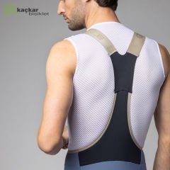 Ale PR-E Master 2.0 Yazlık Kısa Askılı Tayt Steel Blue